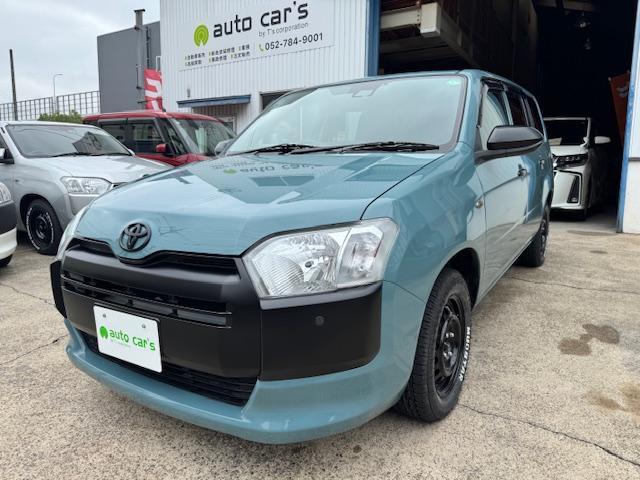 プロボックス ハイブリッドＧＸ　トヨタセーフティーセンス　新品タイヤＴＯＹＯオープンカントリーＲＴ　前後バンパードアノブマットブラック塗装　ホイールブラック塗装　ナビＴＶ　ＥＴＣ　バックカメラ　スモークテール　ＧＯＯ１年保証付き（5枚目）