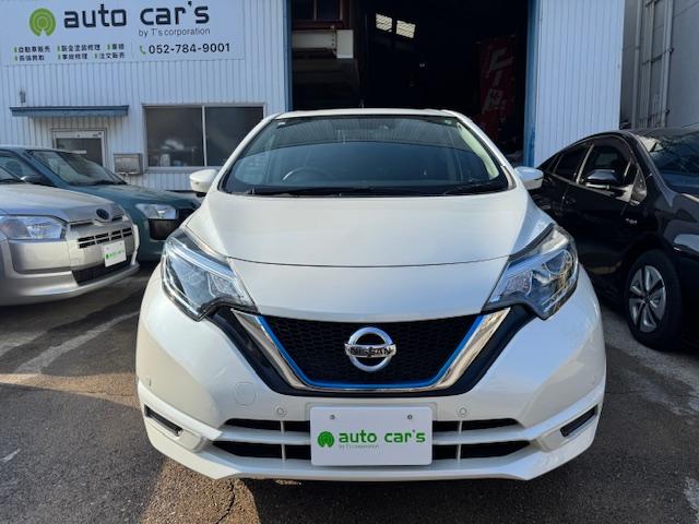 ノート e-パワー X ワンオーナー車 全周囲カメラ 純正SDナビ 衝突軽減ブレーキ バックカメラ ETC インテリジェントキー 車線逸脱警報 コーナーセンサー ドライブレコーダー LEDヘッドライト Bluetooth(3枚目)