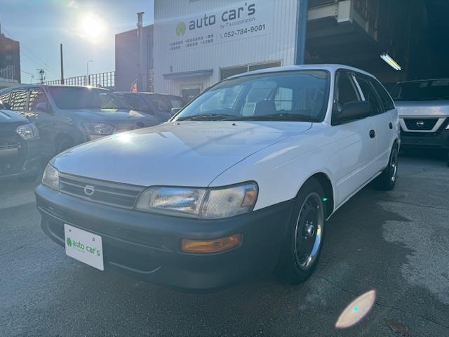 カローラバン DX DX マニュアル ウッドハンドル 社外シフトノブ ローダウン 各ノーマルパーツ有り 記録簿(4枚目)