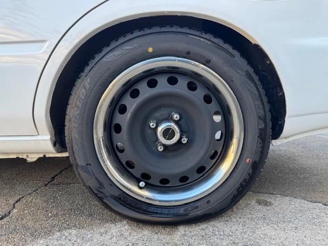 カローラバン DX DX マニュアル ウッドハンドル 社外シフトノブ ローダウン 各ノーマルパーツ有り 記録簿(42枚目)