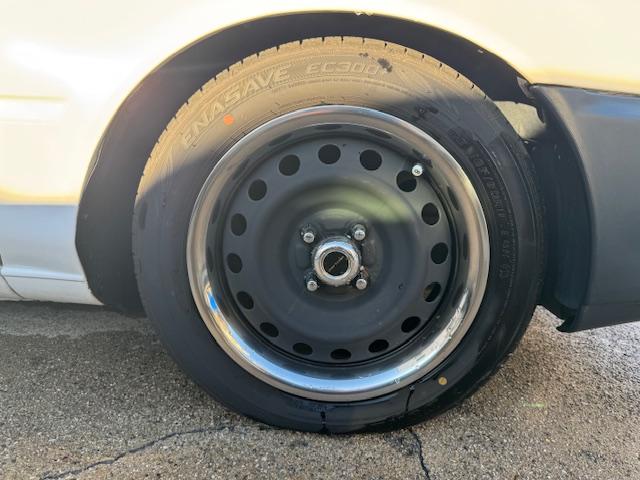 カローラバン DX DX マニュアル ウッドハンドル 社外シフトノブ ローダウン 各ノーマルパーツ有り 記録簿(44枚目)