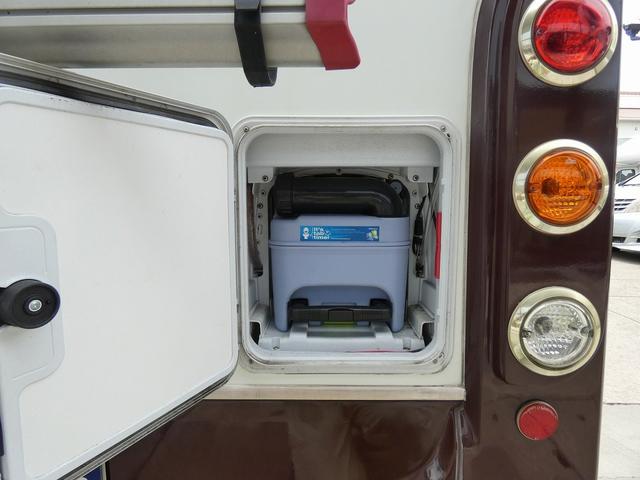 キャンパーアシスト　８ナンバーキャンピングカー　発電機　家庭用エアコン　ＦＦヒーター　冷蔵庫　カセットトイレ　インバーター３００Ｗ　シングルサブバッテリー　走行充電　外部充電(48枚目)