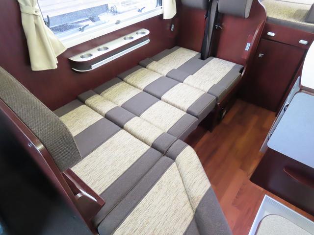 カムロード  キャンピングカー ナッツRV製 クレソンボヤージュX FFヒーター マックスファン 60LDC冷蔵庫 給排水ポリタンク シンク 走行充電 外部充電器 キーレス ACコンセント ツインサブバッテリー(15枚目)