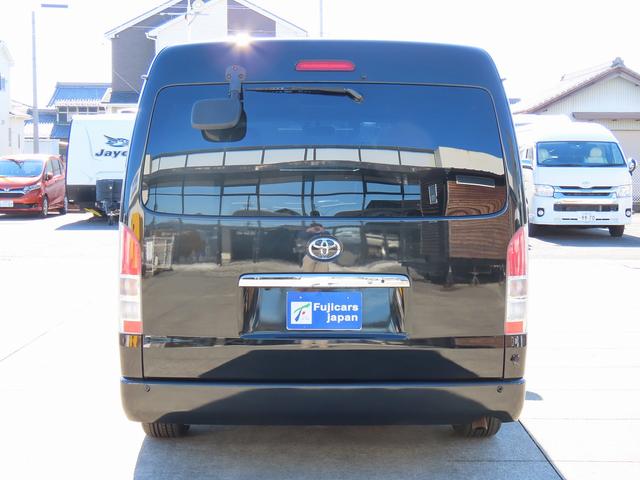 ハイエースワゴン FOCS DSプレミアム キャンピングカー 後席モニター リアヒーター リアクーラー 冷蔵庫 1500Wインバータ 社外ソナー 社外クルコン 18インチAW シングルサブバッテリー シンク ACコンセント 新品タイヤ 外部電源(9枚目)