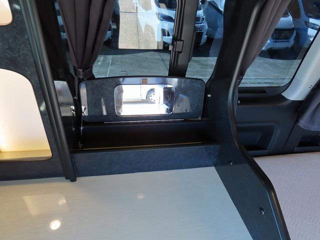ハイエースワゴン FOCS DSプレミアム キャンピングカー 後席モニター リアヒーター リアクーラー 冷蔵庫 1500Wインバータ 社外ソナー 社外クルコン 18インチAW シングルサブバッテリー シンク ACコンセント 新品タイヤ 外部電源(23枚目)