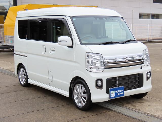 エブリイワゴン タジマキャンパー製　Ｅ３４０Ｗ　キャンピングカー　ＦＦヒーター　走行充電　外部充電器　ＡＣコンセント　ＤＣソケット　社外のショックアブソーバー　外部電源　メインサブスイッチ　パワースライドドア　ＥＴＣ　ナビ（4枚目）