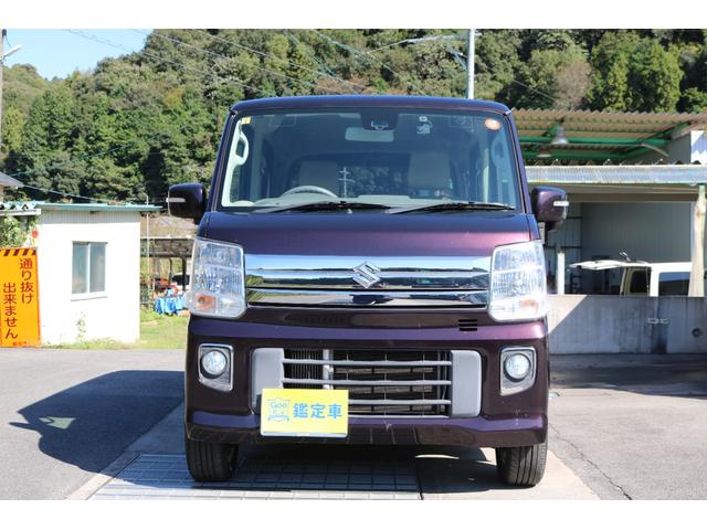 エブリイワゴン PZターボスペシャル 4WD 両側電動スライドドア オートステップ フルセグSDナビ ドラレコ シートヒーター 衝突軽減 レーダーブレーキ プッシュスタート&スマートキー オートエアコン(2枚目)