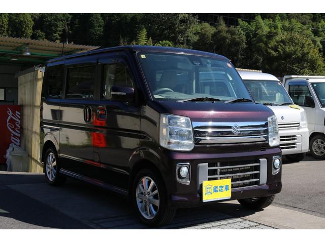 エブリイワゴン PZターボスペシャル 4WD 両側電動スライドドア オートステップ フルセグSDナビ ドラレコ シートヒーター 衝突軽減 レーダーブレーキ プッシュスタート&スマートキー オートエアコン(3枚目)