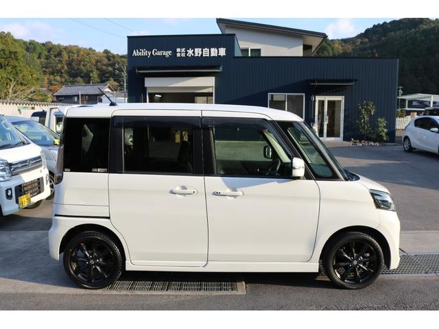 スペーシアカスタム XSリミテッド 衝突軽減ブレーキ 両側電動スライドドア フルセグSDナビ Bluetoothオーディオ バックカメラ ETC ハーフレザーシート オートエアコン シートヒーター 専用15インチアルミ(4枚目)