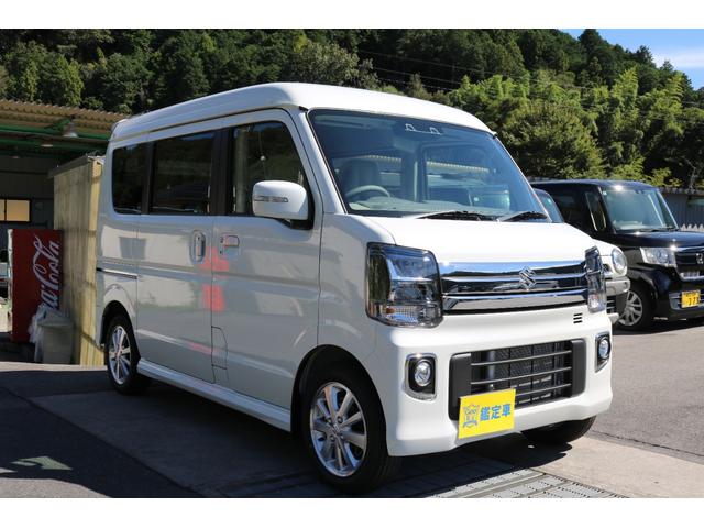 エブリイワゴン ＰＺターボスペシャル　ハイルーフ　届出済未使用車　純正ディスプレイオーディオ　Ｂｌｕｅｔｏｏｔｈ　バックカメラ　両側電動スライドドア　オートステップ　シートヒーター　スズキせーフティーサポート（3枚目）
