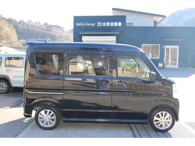 エブリイワゴン ＰＺターボ　ハイルーフ　電動スライドドア　フルセグＳＤナビ　Ｂｌｕｅｔｏｏｔｈオーディオ　バックカメラ　ＥＴＣ　ＨＩＤヘッド　前後ドラレコ　ＵＳＢ入力　衝突軽減ブレーキ　プッシュスタート＆スマートキー（4枚目）