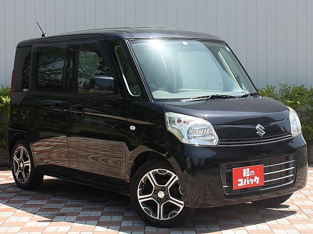 X 保証付 新品バッテリー 片側パワースライドドア 社外ナビ TV スマートキー プッシュスタート アルミホイール HIDヘッドライト ワンオーナー(2枚目)