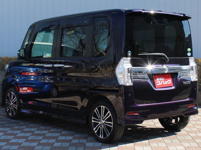 タント カスタムＲＳ　トップエディションＳＡＩＩ　保証付き　新品バッテリー　両側電動スライドドア　バックモニター　ＥＴＣ　スマートキー　社外ナビ　ＬＥＤヘッドライト　アイドリングストップ（4枚目）