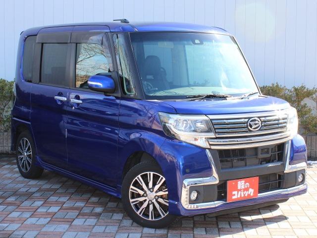 タント カスタムＸ　トップエディションＳＡＩＩ　保証付き　新品バッテリー　純正ナビ　バックカメラ　ＥＴＣ　純正１４インチアルミホイル　オートエアコン（2枚目）