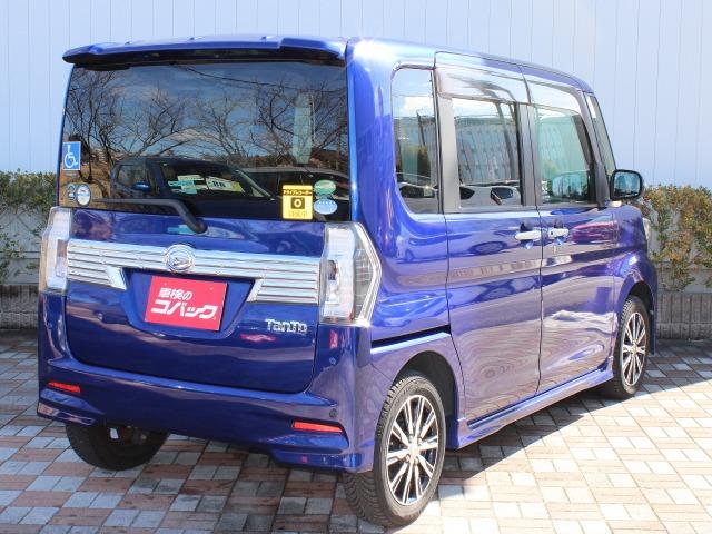 タント カスタムＸ　トップエディションＳＡＩＩ　保証付き　新品バッテリー　純正ナビ　バックカメラ　ＥＴＣ　純正１４インチアルミホイル　オートエアコン（3枚目）