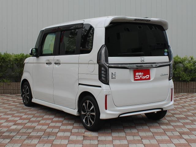 Ｎ－ＢＯＸカスタム Ｇ・Ｌホンダセンシング　新品バッテリー　地デジＴＶ　ＥＴＣ　プッシュスタート　両側パワースライドドア（3枚目）