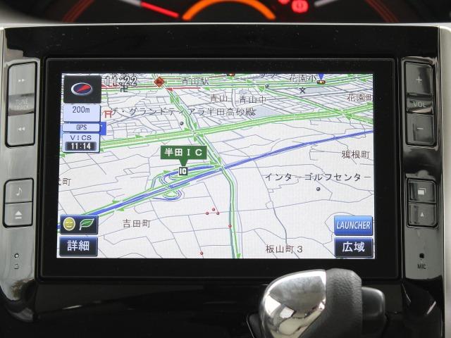 タント Ｘ　ＳＡ　保証付　新品バッテリー　純正８インチナビ　フルセグＴＶ　バックモニター　ＥＴＣ　片側パワースライドドア　オートライト　アイドリングストップ　スマートキー　プッシュスタート（6枚目）