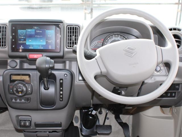 エブリイ Ｊリミテッド　届出済未使用車　盗難防止システム　衝突安全ボディ　衝突被害軽減システム　アイドリングストップ　両側パワースライドドア―　オートライト（11枚目）