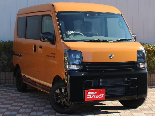 エブリイ Ｊリミテッド　届出済未使用車　盗難防止システム　衝突安全ボディ　衝突被害軽減システム　アイドリングストップ　両側パワースライドドア―　オートライト（33枚目）