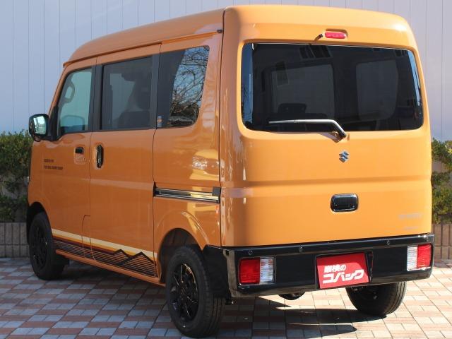 エブリイ Ｊリミテッド　届出済未使用車　盗難防止システム　衝突安全ボディ　衝突被害軽減システム　アイドリングストップ　両側パワースライドドア―　オートライト（34枚目）