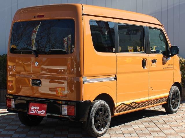 エブリイ Ｊリミテッド　届出済未使用車　盗難防止システム　衝突安全ボディ　衝突被害軽減システム　アイドリングストップ　両側パワースライドドア―　オートライト（35枚目）