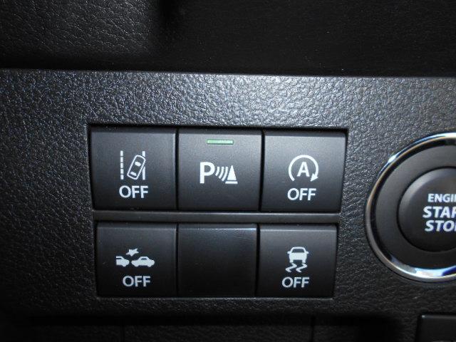 アルト ＨＹＢＲＩＤ　Ｘ　セーフティサポート装備　プッシュスタート　シートヒーター　オートエアコン　スズキセーフティーサポート　アイドリングストップ　横滑り防止機能　盗難防止システム　アルミホイール（9枚目）