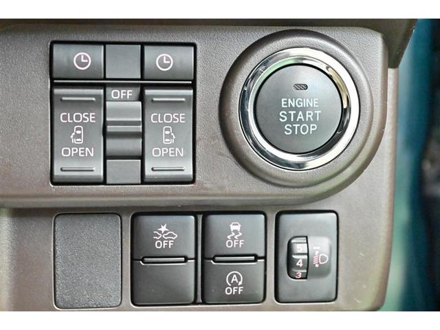 ルーミー G-T Bカメラ LEDライト 両側自動ドア オートエアコン イモビライザー スマートキー 点検記録簿 DVD 横滑り防止 A-STOP 地デジTV ETC付き キーフリーシステム ナビTV エアB PS(21枚目)