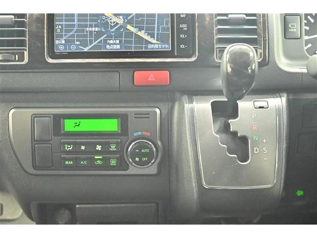 ハイエースバン スーパーGL ダークプライムII 両側オートスライドドア AC 助手席エアバック 地デジ 盗難防止システム 4WD車 ETC付き DVD LEDヘッドランプ エアB ナビ&TV メモリーナビ 横滑り防止 前席パワーウィンドウ 記録簿(8枚目)