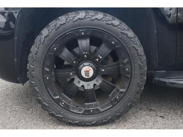 シボレータホ LTZ 4WD サンルーフ シートヒーター 黒革シート RBPアルミ 社外マフラー 社外ヘッドライト 社外メッシュグリル フリップダウンモニタ 1ナンバー登録 3列目あり ETC ALPINE TV(18枚目)