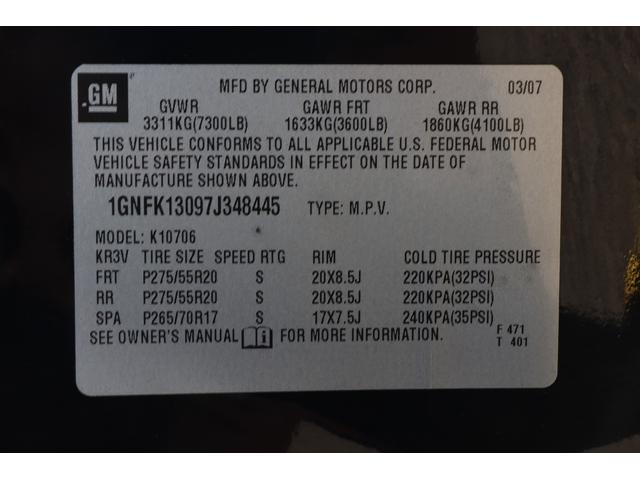 　ＬＴＺ　０７年式　３列７人乗り　サンルーフ　シートヒーター　フルセグＴＶ　バックカメラ　純正ＡＷ(61枚目)