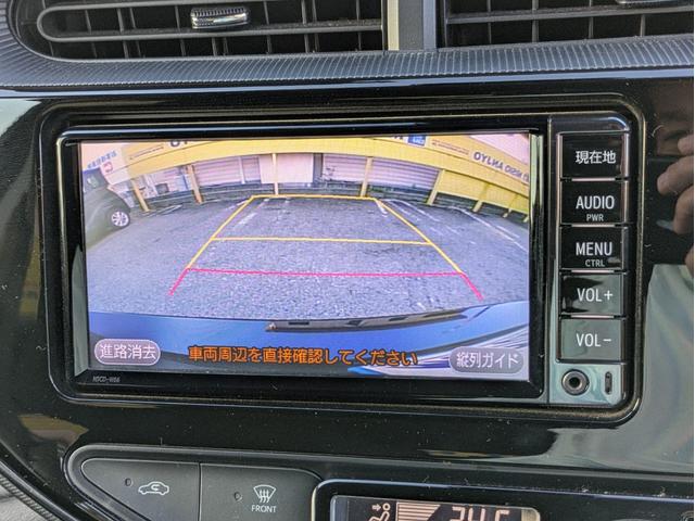 アクア Ｓスタイルブラック　純正ＳＤナビ　フルセグＴＶ　ＢＴオーディオ　衝突軽減ブレーキ　レーンアシスト　障害物センサー　バックカメラ　オートハイビーム　スマートキー　オートライト　オートエアコン　ステアリモコン　横滑り防止装置（15枚目）