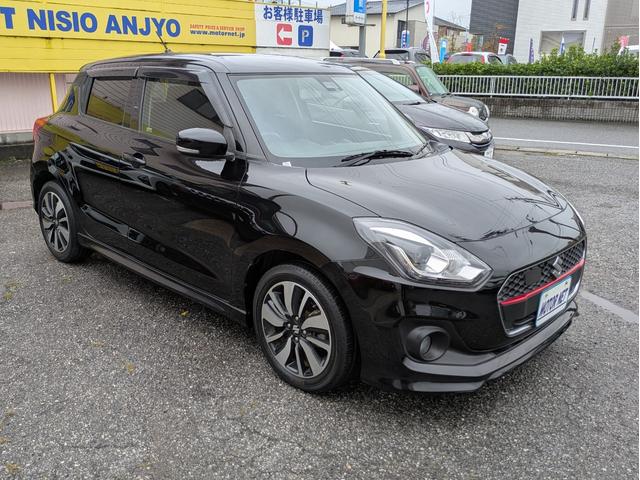 スイフト XRリミテッド 社外CDデッキ BTオーディオ USB接続 衝突軽減ブレーキ レーンアシスト 追従クルコン オートエアコン オートLED フォグ ステアリモコン 革巻ステア 純正16インチアルミ シートヒーター(25枚目)