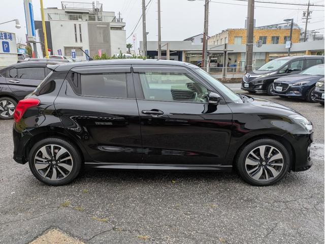 スイフト XRリミテッド 社外CDデッキ BTオーディオ USB接続 衝突軽減ブレーキ レーンアシスト 追従クルコン オートエアコン オートLED フォグ ステアリモコン 革巻ステア 純正16インチアルミ シートヒーター(42枚目)