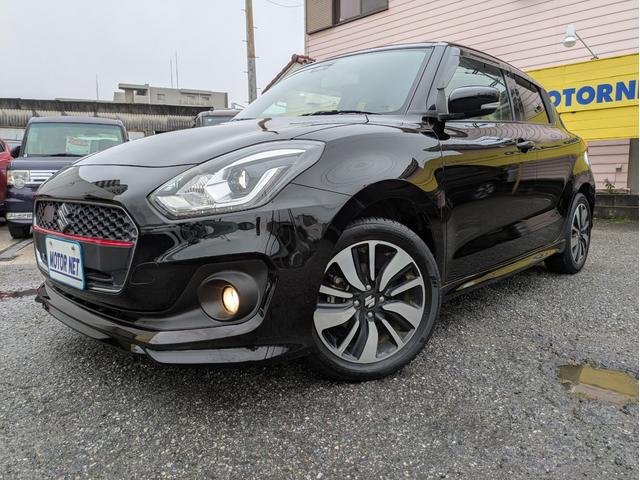 スイフト XRリミテッド 社外CDデッキ BTオーディオ USB接続 衝突軽減ブレーキ レーンアシスト 追従クルコン オートエアコン オートLED フォグ ステアリモコン 革巻ステア 純正16インチアルミ シートヒーター(49枚目)