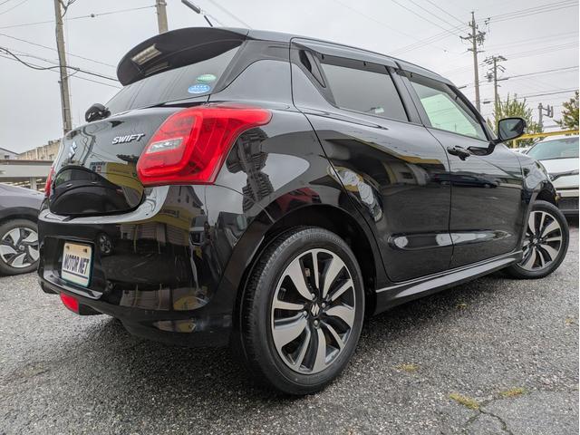 スイフト XRリミテッド 社外CDデッキ BTオーディオ USB接続 衝突軽減ブレーキ レーンアシスト 追従クルコン オートエアコン オートLED フォグ ステアリモコン 革巻ステア 純正16インチアルミ シートヒーター(54枚目)