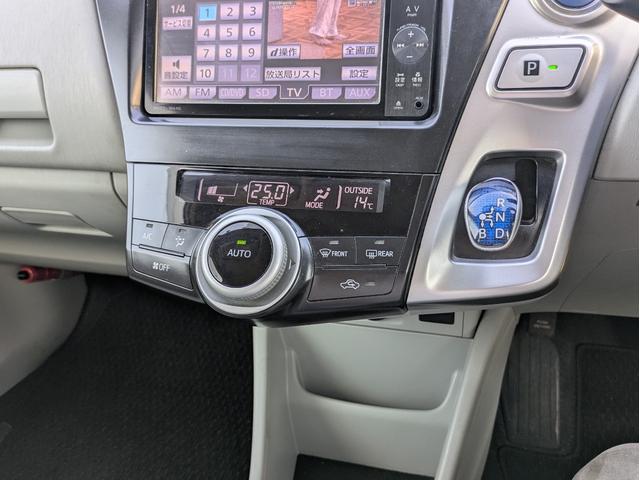 プリウスアルファ Ｓ　純正ＳＤナビ　ＢＴオーディオ　フルセグ　ＤＶＤ　ミュージックサーバー　　バックカメラ　障害物センサー　オートエアコン　オートＬＥＤ　フォグ　ステアリモコン　ドラレコ　純正１６インチアルミ　ＥＴＣ（19枚目）