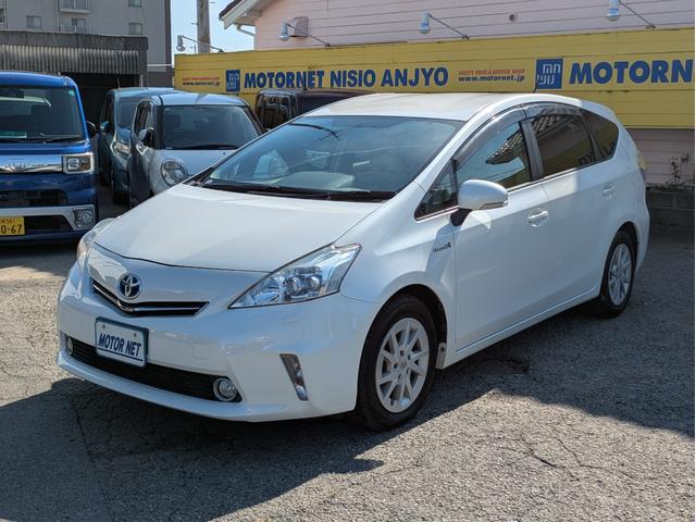 プリウスアルファ Ｓ　純正ＳＤナビ　ＢＴオーディオ　フルセグ　ＤＶＤ　ミュージックサーバー　　バックカメラ　障害物センサー　オートエアコン　オートＬＥＤ　フォグ　ステアリモコン　ドラレコ　純正１６インチアルミ　ＥＴＣ（40枚目）