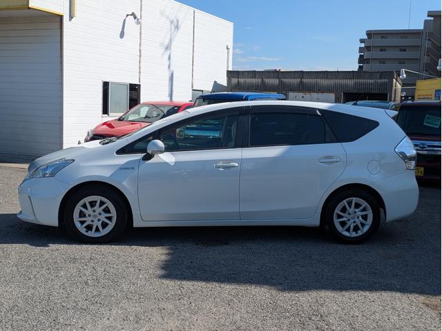 プリウスアルファ Ｓ　純正ＳＤナビ　ＢＴオーディオ　フルセグ　ＤＶＤ　ミュージックサーバー　　バックカメラ　障害物センサー　オートエアコン　オートＬＥＤ　フォグ　ステアリモコン　ドラレコ　純正１６インチアルミ　ＥＴＣ（41枚目）