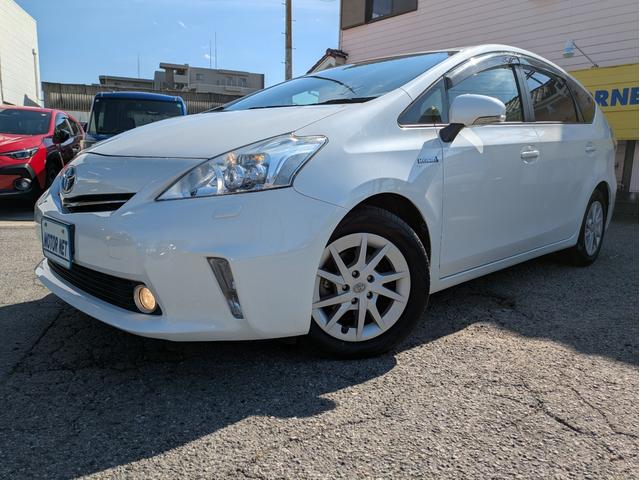 プリウスアルファ Ｓ　純正ＳＤナビ　ＢＴオーディオ　フルセグ　ＤＶＤ　ミュージックサーバー　　バックカメラ　障害物センサー　オートエアコン　オートＬＥＤ　フォグ　ステアリモコン　ドラレコ　純正１６インチアルミ　ＥＴＣ（52枚目）