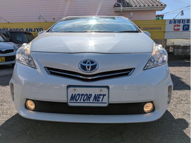 プリウスアルファ Ｓ　純正ＳＤナビ　ＢＴオーディオ　フルセグ　ＤＶＤ　ミュージックサーバー　　バックカメラ　障害物センサー　オートエアコン　オートＬＥＤ　フォグ　ステアリモコン　ドラレコ　純正１６インチアルミ　ＥＴＣ（53枚目）