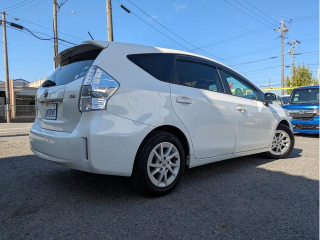 プリウスアルファ Ｓ　純正ＳＤナビ　ＢＴオーディオ　フルセグ　ＤＶＤ　ミュージックサーバー　　バックカメラ　障害物センサー　オートエアコン　オートＬＥＤ　フォグ　ステアリモコン　ドラレコ　純正１６インチアルミ　ＥＴＣ（57枚目）