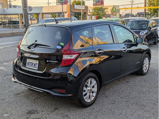 ノート e-パワー X 純正SDナビ BT/USB接続フルセグ DVD Mサーバー 全方位 バックカメラ 衝突軽減ブレーキ レーンアシスト 踏み間違い防止 追従クルコン 障害物センサー オートLED ステアリモコン ETC(51枚目)