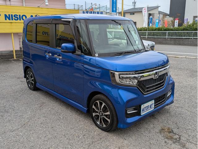 Ｎ－ＢＯＸカスタム Ｇ・Ｌホンダセンシング　純正ナビ　ＢＴオーディオ　ＤＶＤ　バックカメラ　衝突軽減ブレーキ　レーンアシスト　追従クルコン　片側パワスラ　オートＬＥＤ　フォグ　ステアリモコン　オートエアコン　純正アルミ　ロールカーテン　ＥＴＣ（32枚目）