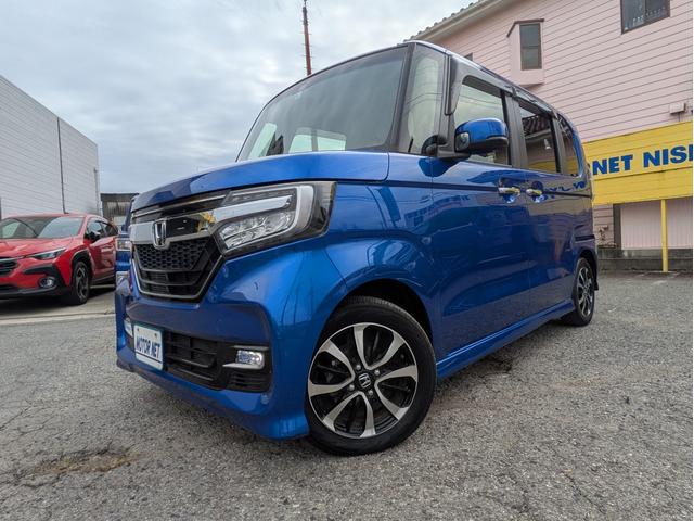 Ｎ－ＢＯＸカスタム Ｇ・Ｌホンダセンシング　純正ナビ　ＢＴオーディオ　ＤＶＤ　バックカメラ　衝突軽減ブレーキ　レーンアシスト　追従クルコン　片側パワスラ　オートＬＥＤ　フォグ　ステアリモコン　オートエアコン　純正アルミ　ロールカーテン　ＥＴＣ（59枚目）