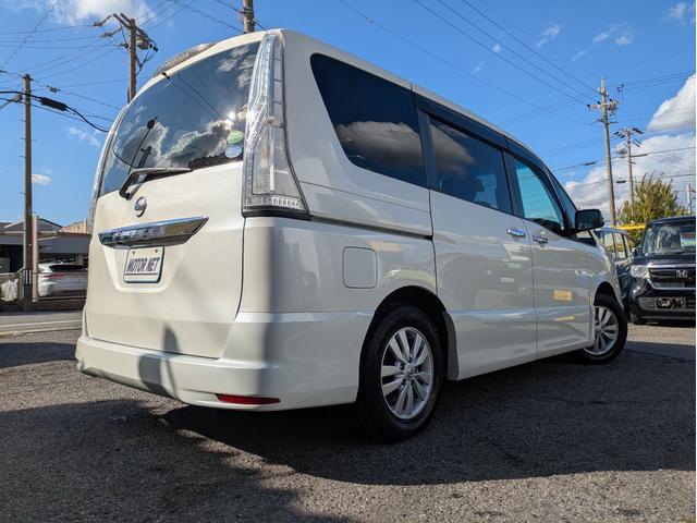 セレナ ハイウェイスター Sエディション 純正SDナビ BTオーディオ USB接続 フルセグTV バックカメラ 衝突軽減ブレーキ レーンアシスト 片側パワスラ クルーズコントロール オートライト オートエアコン 純正15インチアルミ ETC(60枚目)