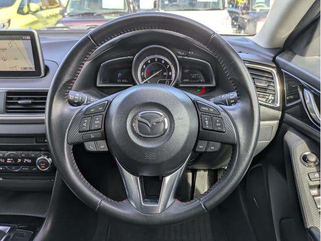 アクセラスポーツ 20Sツーリング Lパッケージ 純正ナビ BT/USB接続 フルセグ DVD バックカメラ 衝突軽減ブレーキ レーンアシスト 追従クルコン ドラレコ オートAC オートHID フォグ パドルシフト 純正アルミ ステアリモコン ETC(12枚目)