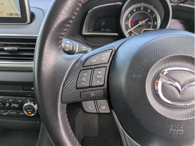 アクセラスポーツ 20Sツーリング Lパッケージ 純正ナビ BT/USB接続 フルセグ DVD バックカメラ 衝突軽減ブレーキ レーンアシスト 追従クルコン ドラレコ オートAC オートHID フォグ パドルシフト 純正アルミ ステアリモコン ETC(21枚目)