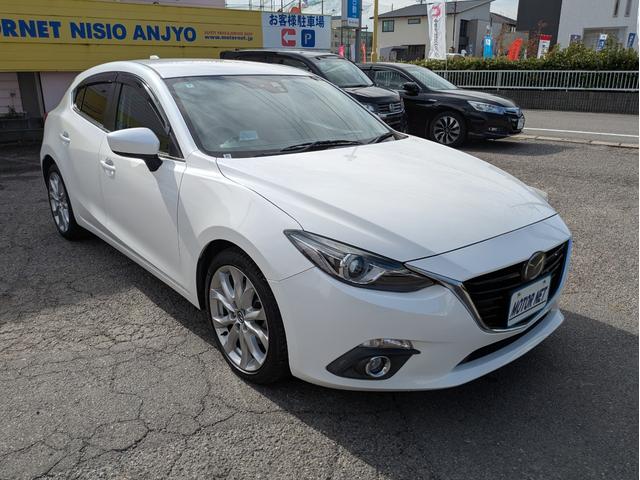 アクセラスポーツ 20Sツーリング Lパッケージ 純正ナビ BT/USB接続 フルセグ DVD バックカメラ 衝突軽減ブレーキ レーンアシスト 追従クルコン ドラレコ オートAC オートHID フォグ パドルシフト 純正アルミ ステアリモコン ETC(33枚目)