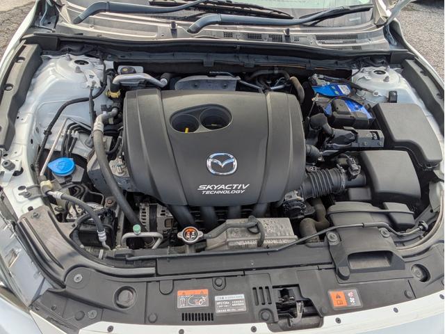 アクセラスポーツ 20Sツーリング Lパッケージ 純正ナビ BT/USB接続 フルセグ DVD バックカメラ 衝突軽減ブレーキ レーンアシスト 追従クルコン ドラレコ オートAC オートHID フォグ パドルシフト 純正アルミ ステアリモコン ETC(57枚目)