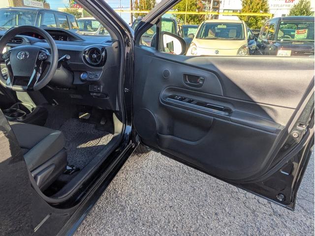 アクア Ｓスタイルブラック　ＳＤナビ　ＢＴオーディオ　フルセグＴＶ　バックカメラ　衝突軽減ブレーキ　レーンアシスト　オートハイビーム　オートライト　オートエアコン　スマートキー　プッシュスタート　ステアリモコン　ＥＴＣ（36枚目）